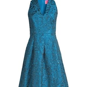 NWT Lilly Pulitzer Tanlee Floral Brocade Dress